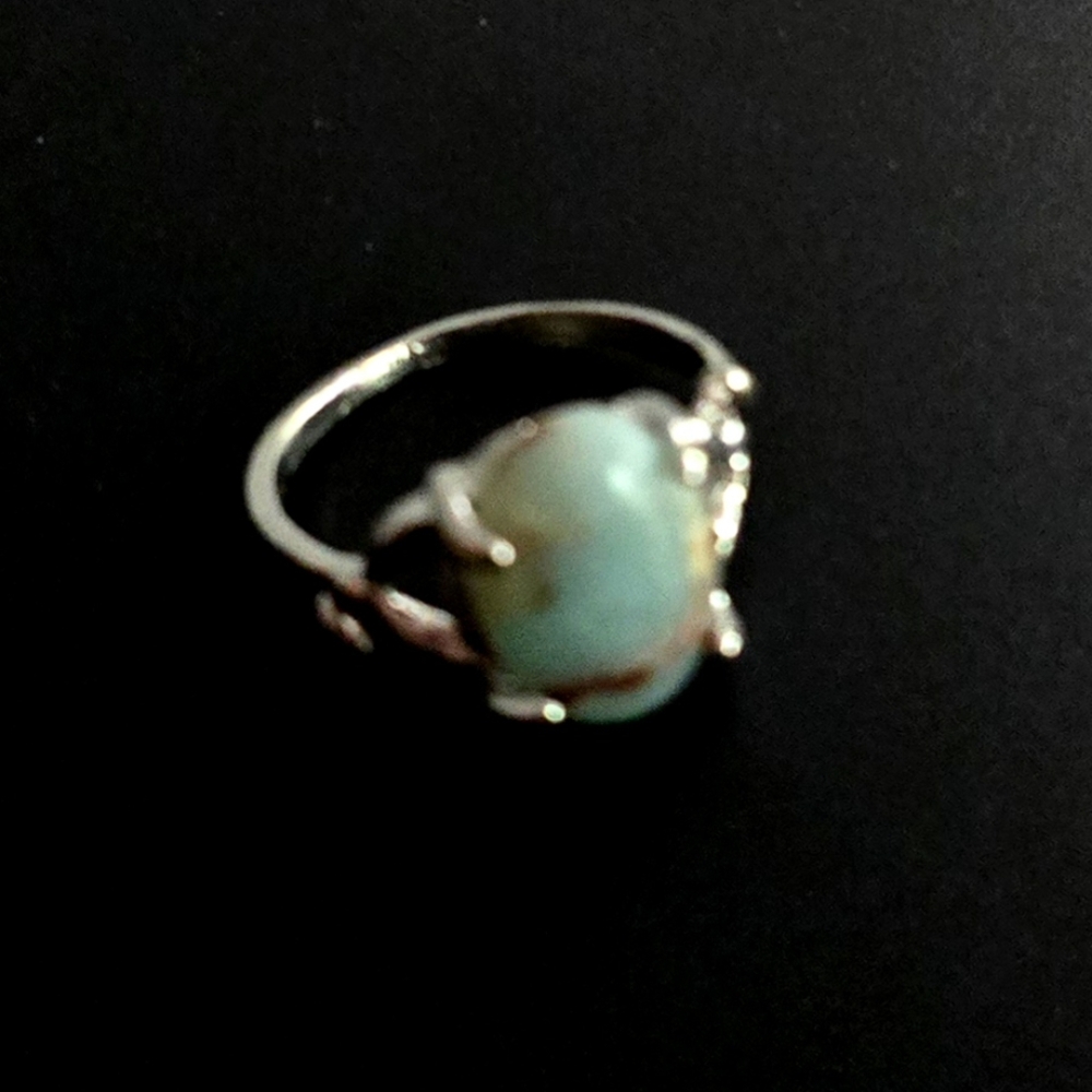 COPPER GREEN ADVENTURA POLISHED CABECHON NEW SIZE 8 RING - Picture 4 of 4
